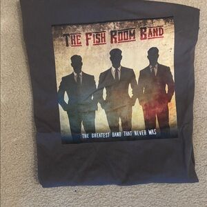 The Fish Room Band Graphic Short-Sleeve Tee - Black